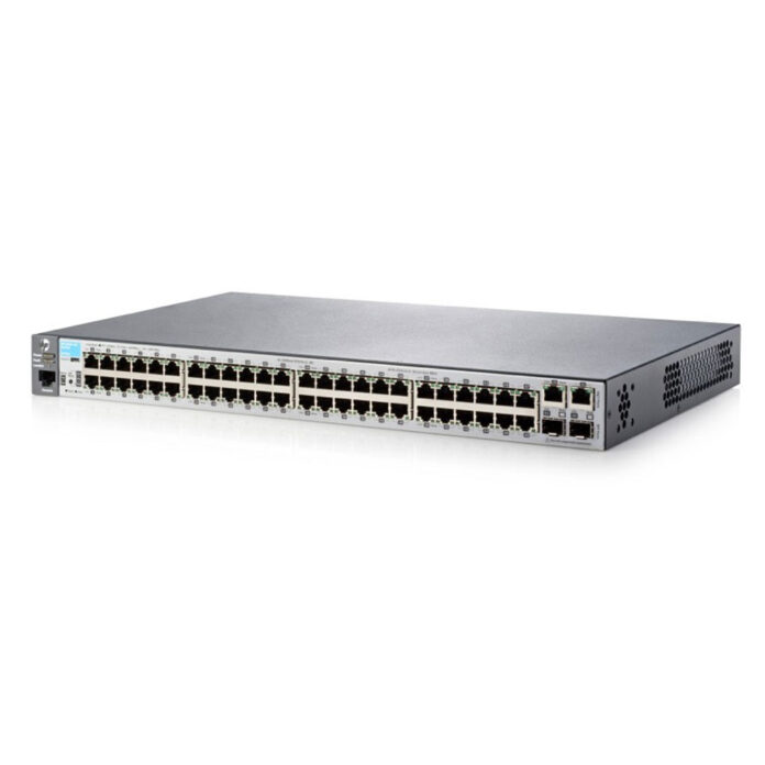 Switch cu 48 porturi Aruba J9775A, 104 Gbps, 4 porturi SFP, 1U, cu management Switch cu 48 porturi Aruba J9775A, 104 Gbps, 4 porturi SFP, 1U, cu management