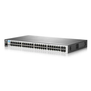 Switch cu 48 porturi Aruba J9778A, 17.6 Gbps, 2 porturi SFP, 1U, PoE+, cu management Switch cu 48 porturi Aruba J9778A, 17.6 Gbps, 2 porturi SFP, 1U, PoE+, cu management