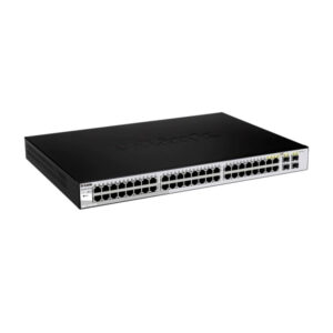 Switch cu 48 porturi D-Link DGS-1210-48, 4 porturi SFP, 96 Gbps, 71.4 Mpps, 8.000 MAC, 1U, cu management Switch cu 48 porturi D-Link DGS-1210-48, 4 porturi SFP, 96 Gbps, 71.4 Mpps, 8.000 MAC, 1U, cu management