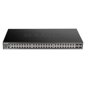 Switch cu 48 porturi D-Link DGS-1250-52X, 176 Gbps, 130.95 Mpps, 32.000 MAC, 4 porturi SFP, cu management Switch cu 48 porturi D-Link DGS-1250-52X, 176 Gbps, 130.95 Mpps, 32.000 MAC, 4 porturi SFP, cu management