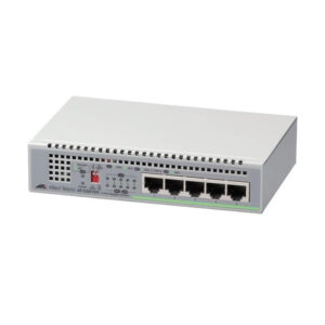 Switch cu 5 porturi Allied Telesis AT-GS910/5-50, 10 Gbps, 7.4 Mpps, 2.000 MAC, fara management Switch cu 5 porturi Allied Telesis AT-GS910/5-50, 10 Gbps, 7.4 Mpps, 2.000 MAC, fara management