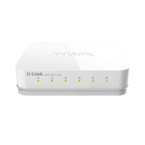 Switch cu 5 porturi D-Link GO-SW-5G, 10 Gbps, 2.000 MAC, fara management Switch cu 5 porturi D-Link GO-SW-5G, 10 Gbps, 2.000 MAC, fara management