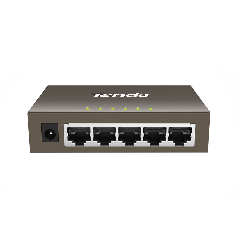 Switch cu 5 porturi Tenda TEG1005D, 1 Gbps, 7.44 Mpps, 2000 MAC, fara management Switch cu 5 porturi Tenda TEG1005D, 1 Gbps, 7.44 Mpps, 2000 MAC, fara management