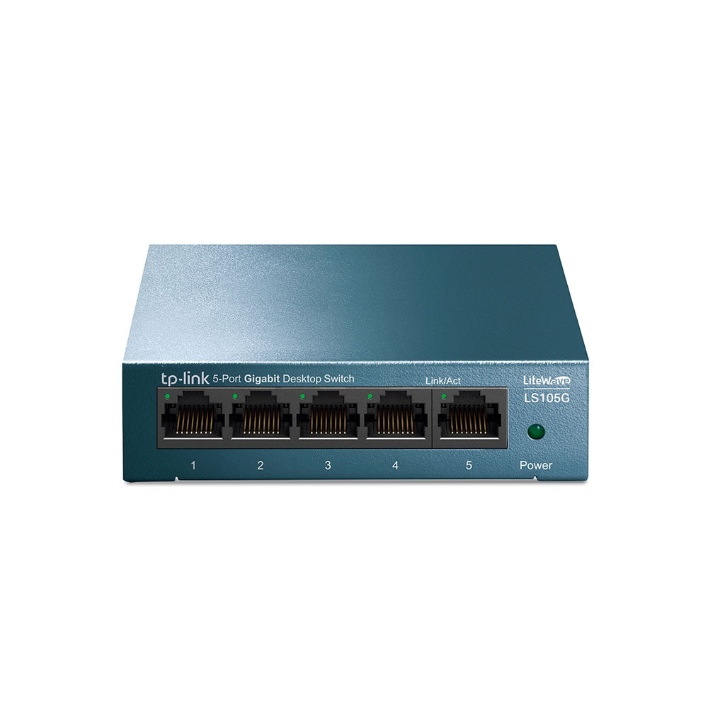 Switch cu 5 porturi TP-Link LS105G, 2000 MAC, 1000 Mbps Switch cu 5 porturi TP-Link LS105G, 2000 MAC, 1000 Mbps