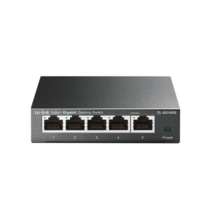 Switch cu 5 porturi TP-Link TL-SG105S, 2000 MAC, 10 Gbps Switch cu 5 porturi TP-Link TL-SG105S, 2000 MAC, 10 Gbps