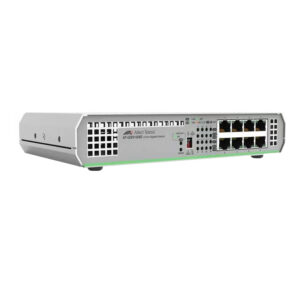 Switch cu 8 porturi Allied Telesis AT-GS910/8E-50, 16 Gbps, 11.9 Mpps, 4.000 MAC, fara management Switch cu 8 porturi Allied Telesis AT-GS910/8E-50, 16 Gbps, 11.9 Mpps, 4.000 MAC, fara management