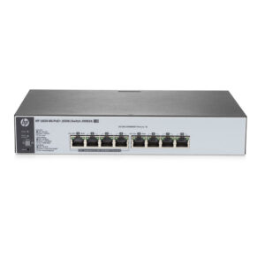 Switch cu 8 porturi Aruba J9982A, 16 Gbps, 11.9 Mpps, 8000 MAC, 1U, PoE, cu management Switch cu 8 porturi Aruba J9982A, 16 Gbps, 11.9 Mpps, 8000 MAC, 1U, PoE, cu management