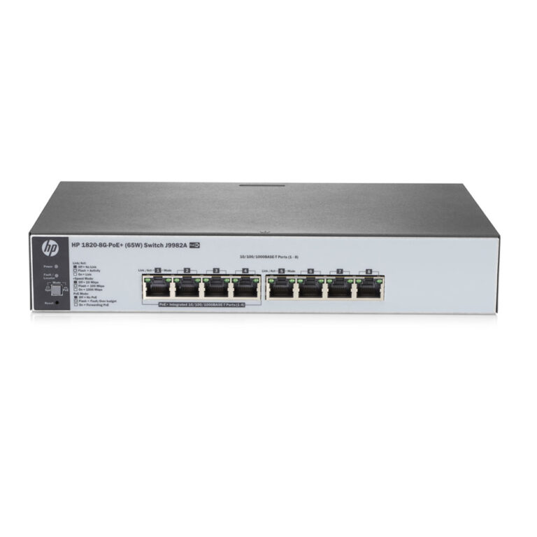 Switch cu 8 porturi Aruba JL383A, 16 Gbps, 11.9 Mpps, 8000 MAC, 1U, PoE, cu management