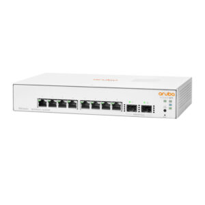 Switch cu 8 porturi Aruba JL680A, 20 Gbps, 14.88 Mpps, 2 porturi SFP, 1U, cu management Switch cu 8 porturi Aruba JL680A, 20 Gbps, 14.88 Mpps, 2 porturi SFP, 1U, cu management