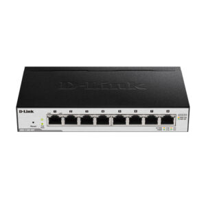 Switch cu 8 porturi D-Link DGS-1100-08P, 16 Gbps, 11.9 Mpps, 8.000 MAC, PoE, cu management Switch cu 8 porturi D-Link DGS-1100-08P, 16 Gbps, 11.9 Mpps, 8.000 MAC, PoE, cu management