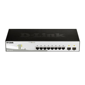 Switch cu 8 porturi D-Link DGS-1210-10, 2 porturi SFP, 20 Gbps, 14.88 Mpps, 8.000 MAC, 1U, cu management Switch cu 8 porturi D-Link DGS-1210-10, 2 porturi SFP, 20 Gbps, 14.88 Mpps, 8.000 MAC, 1U, cu management