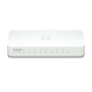 Switch cu 8 porturi D-Link GO-SW-8E, 1 Gbps, 2.000 MAC, fara management Switch cu 8 porturi D-Link GO-SW-8E, 1 Gbps, 2.000 MAC, fara management