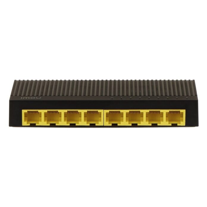 Switch cu 8 porturi Gigabit RJ45 Imou SG108C, 16 GBps, 8000 MAC, fara management Switch cu 8 porturi Gigabit RJ45 Imou SG108C, 16 GBps, 8000 MAC, fara management