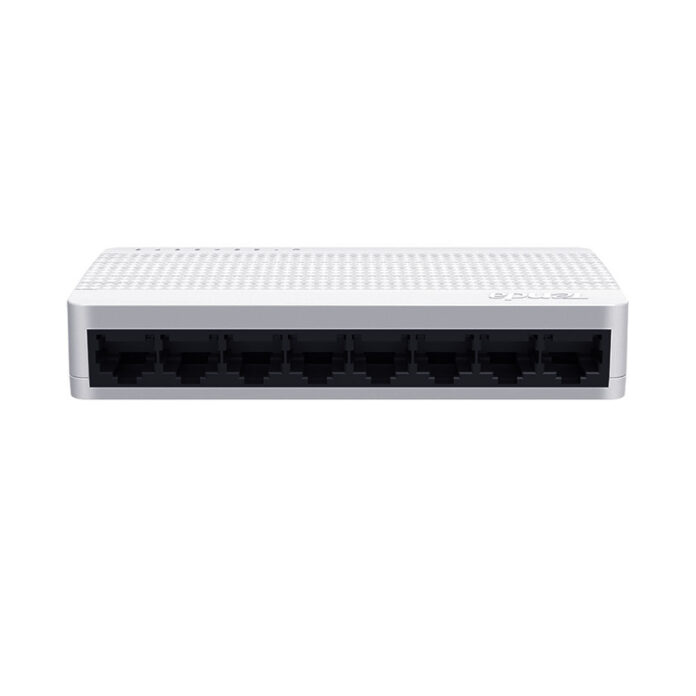 Switch cu 8 porturi Tenda S108, 1.6 Gbps, 1.19 Mpps, 1000 MAC, fara management Switch cu 8 porturi Tenda S108, 1.6 Gbps, 1.19 Mpps, 1000 MAC, fara management