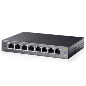 Switch cu 8 porturi TP-Link TL-SG108PE, 4 PoE, 1000Mbps, 4000 MAC Switch cu 8 porturi TP-Link TL-SG108PE, 4 PoE, 1000Mbps, 4000 MAC
