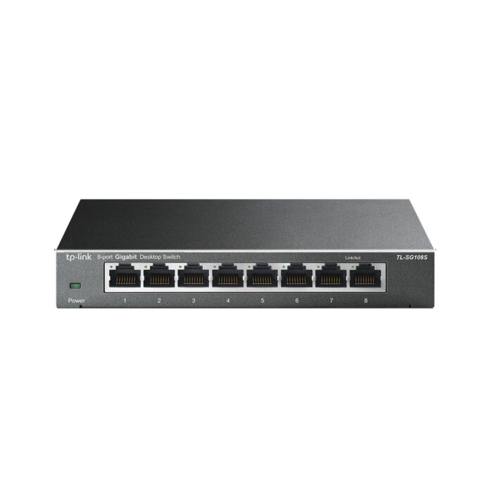 Switch cu 8 porturi TP-Link TL-SG108S, 4000 MAC, 16 Gbps Switch cu 8 porturi TP-Link TL-SG108S, 4000 MAC, 16 Gbps