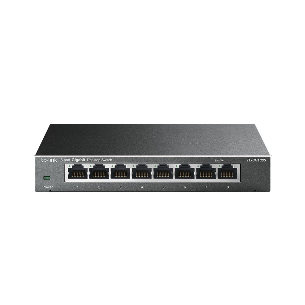 Switch cu 8 porturi TP-Link TL-SG108S, 4000 MAC, 16 Gbps Switch cu 8 porturi TP-Link TL-SG108S, 4000 MAC, 16 Gbps