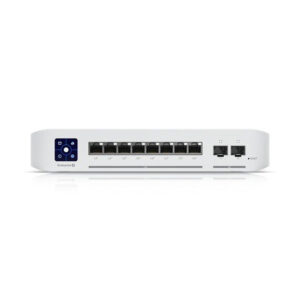 Switch cu 8 porturi Ubiquiti USW-ENTERPRISE-8-POE, 2 porturi SFP+, 80 Gbps, 59.52 Mpps, PoE, cu management Switch cu 8 porturi Ubiquiti USW-ENTERPRISE-8-POE, 2 porturi SFP+, 80 Gbps, 59.52 Mpps, PoE, cu management