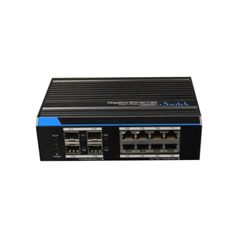 Switch cu 8 porturi UTP7308GE, 4 porturi SFP, 24 Gbps, cu management