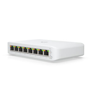 Switch Gigabit cu 8 porturi Ubiquiti UniFi USW-LITE-8-POE, 8 Gbps, 4 porturi PoE, cu management Switch Gigabit cu 8 porturi Ubiquiti UniFi USW-LITE-8-POE, 8 Gbps, 4 porturi PoE, cu management