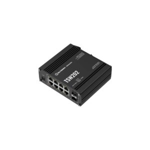 Switch industrial Ethernet cu 10 porturi Teltonika TSW202, 8 Ethernet/ 2 SFP, 20 Gbps, 8000 MAC, PoE, IoT, cu management Switch industrial Ethernet cu 10 porturi Teltonika TSW202, 8 Ethernet/ 2 SFP, 20 Gbps, 8000 MAC, PoE, IoT, cu management