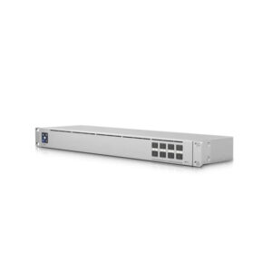 Switch Ubiquiti UniFi USW-Aggregation-EU, 8 porturi SFP+, 160 Gbps, 119.04 Mbps, SOHO, cu management Switch Ubiquiti UniFi USW-Aggregation-EU, 8 porturi SFP+, 160 Gbps, 119.04 Mbps, SOHO, cu management