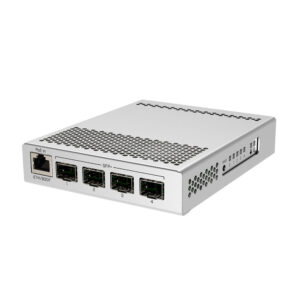 Switch pentru desktop MikroTik CRS305-1G-4S+IN, 1 port Gigabit, 4 porturi SFP+, 10/100/1000 Mbps, PoE Switch pentru desktop MikroTik CRS305-1G-4S+IN, 1 port Gigabit, 4 porturi SFP+, 10/100/1000 Mbps, PoE