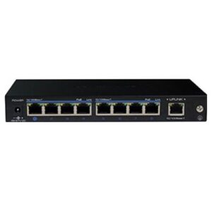 Switch PoE+ Utepo UTP1-SW0801-TP120, 8 porturi, 100 Mbps, fara management Switch PoE+ Utepo UTP1-SW0801-TP120, 8 porturi, 100 Mbps, fara management
