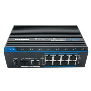 Switch PoE+ Utepo UTP7208E-POE-A1, 8 porturi, 10/100 Mbps, fara management Switch PoE+ Utepo UTP7208E-POE-A1, 8 porturi, 10/100 Mbps, fara management