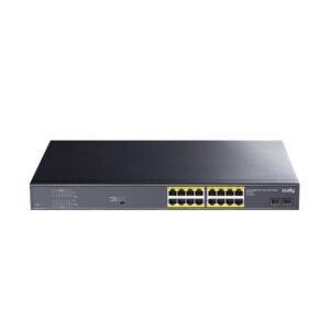 Switch rackabil cu 16 porturi Cudy SWITCH-GS1020PS2-CDY, 2x SFP, 36 Gbps, 26.78 Mbps, 8192 MAC, fara management Switch rackabil cu 16 porturi Cudy SWITCH-GS1020PS2-CDY, 2x SFP, 36 Gbps, 26.78 Mbps, 8192 MAC, fara management