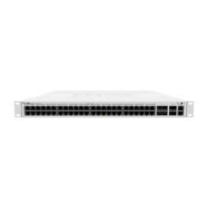 Switch rackabil cu 48 porturi PoE Gigabit Mikrotik CRS354-48P-4S+2Q+RM, 336 Gbps, 235 Mpps Switch rackabil cu 48 porturi PoE Gigabit Mikrotik CRS354-48P-4S+2Q+RM, 336 Gbps, 235 Mpps