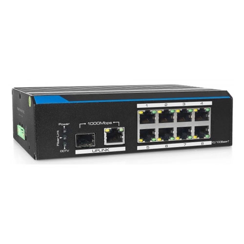 Switch Utepo UTP7208E-A1, 8 porturi, 10/100 Mbps Switch Utepo UTP7208E-A1, 8 porturi, 10/100 Mbps