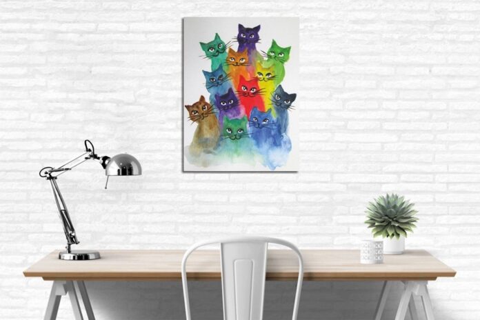 Tablou DC166 Multicolor 30x40x3 cm Tablou DC166 Multicolor 30x40x3 cm
