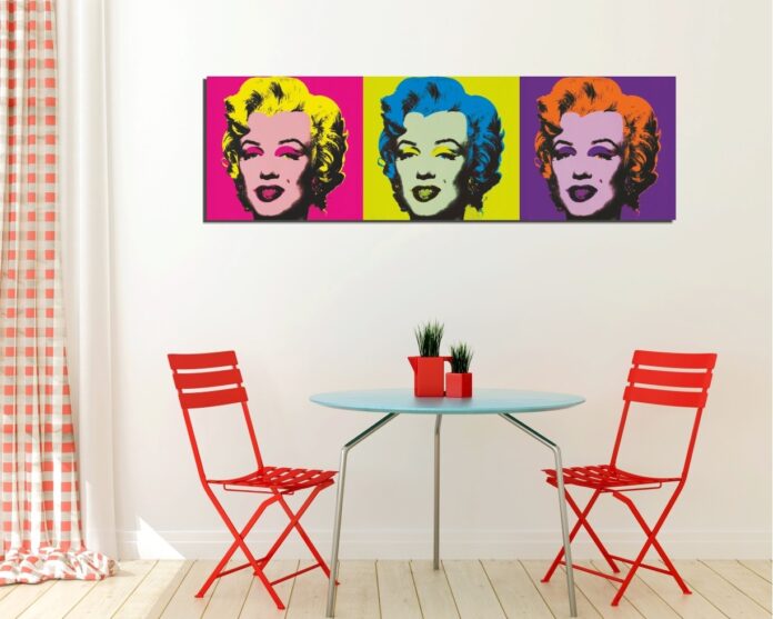 Tablou PC059 Multicolor 30x80x3 cm Tablou PC059 Multicolor 30x80x3 cm
