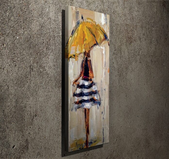 Tablou PC082 Multicolor 30x80x3 cm Tablou PC082 Multicolor 30x80x3 cm