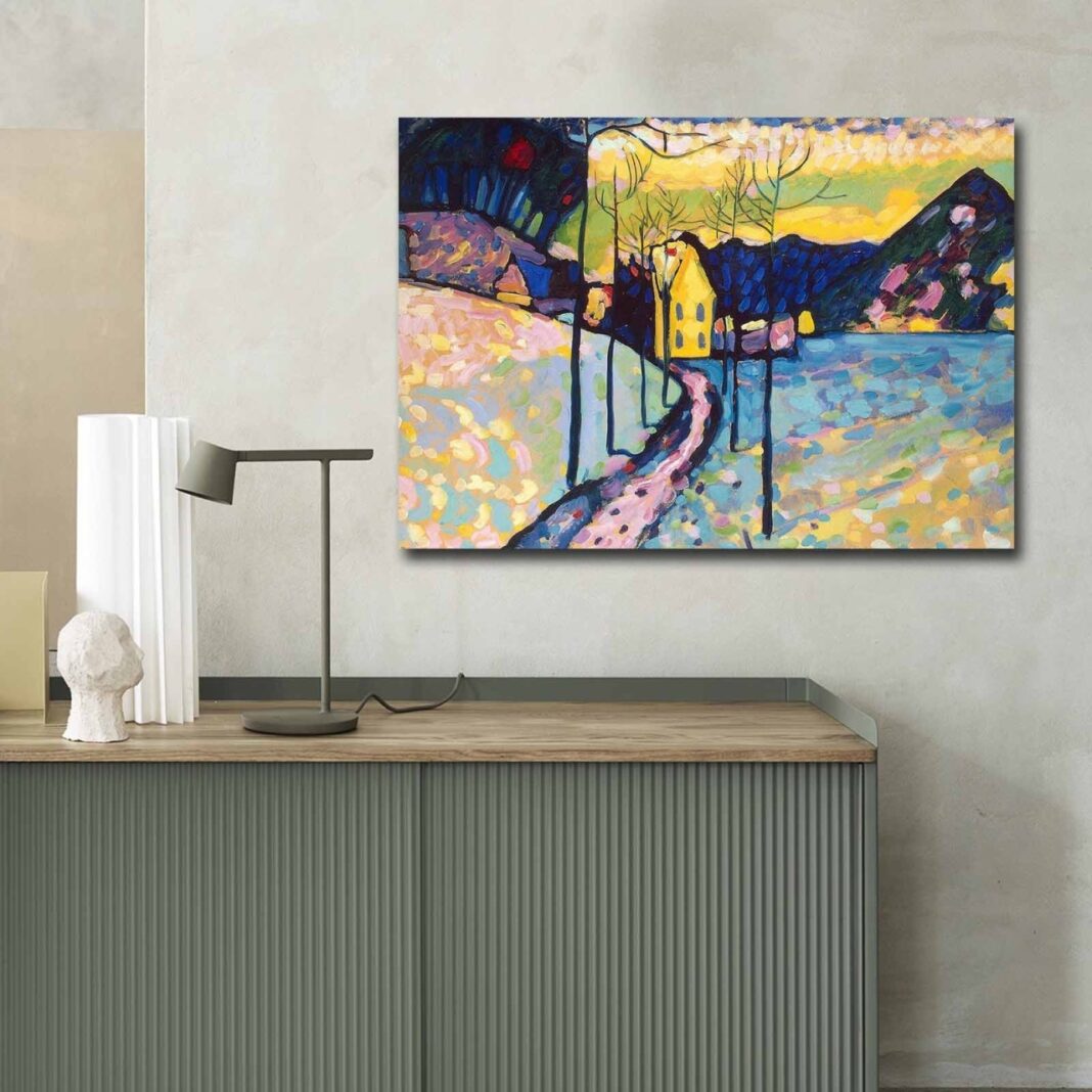 Tablou Rainbow Cascade Multicolor 70x100x3 cm Tablou Rainbow Cascade Multicolor 70x100x3 cm