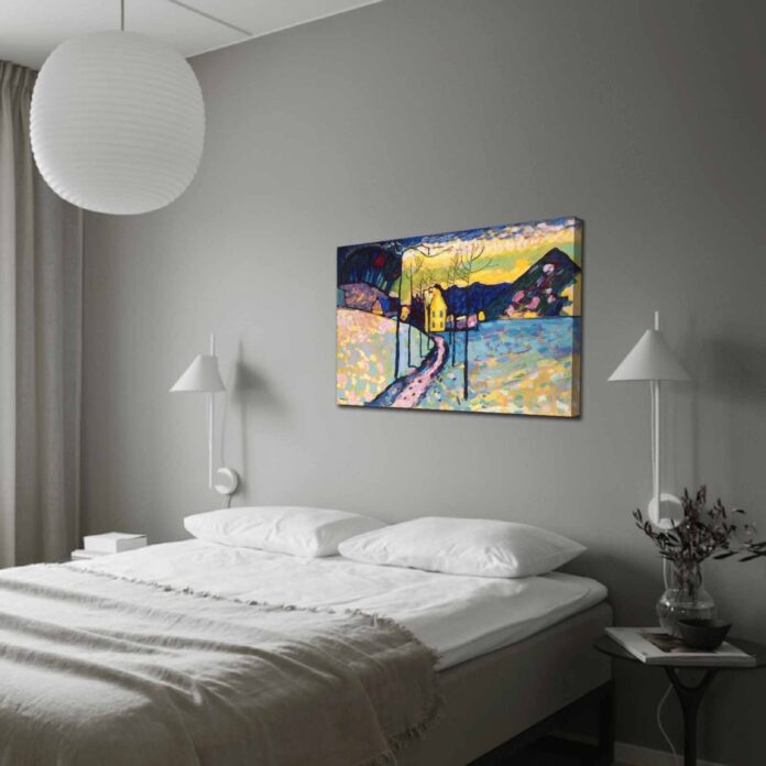 Tablou Rainbow Cascade Multicolor 70x100x3 cm Tablou Rainbow Cascade Multicolor 70x100x3 cm