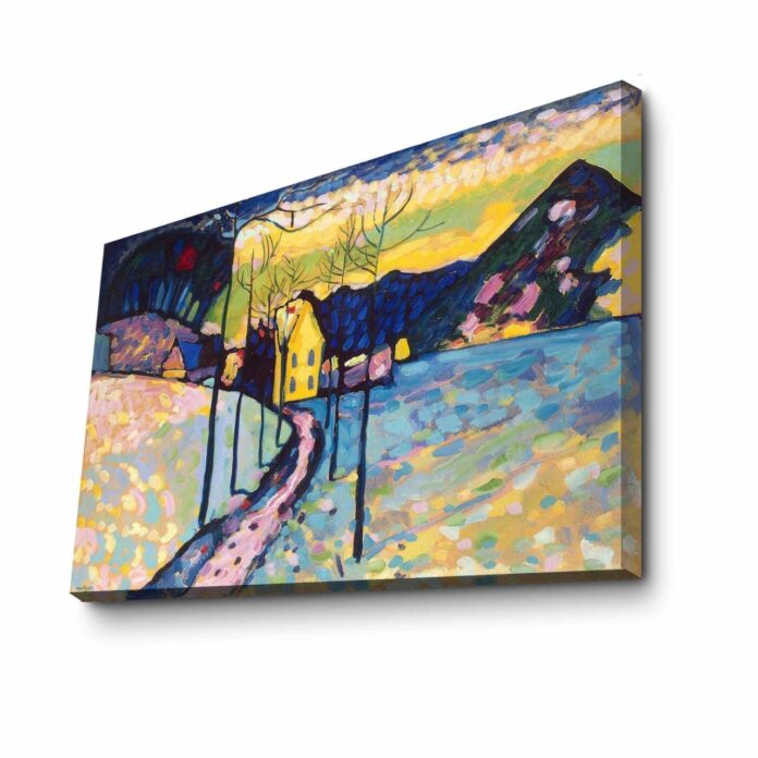Tablou Rainbow Cascade Multicolor 70x100x3 cm Tablou Rainbow Cascade Multicolor 70x100x3 cm