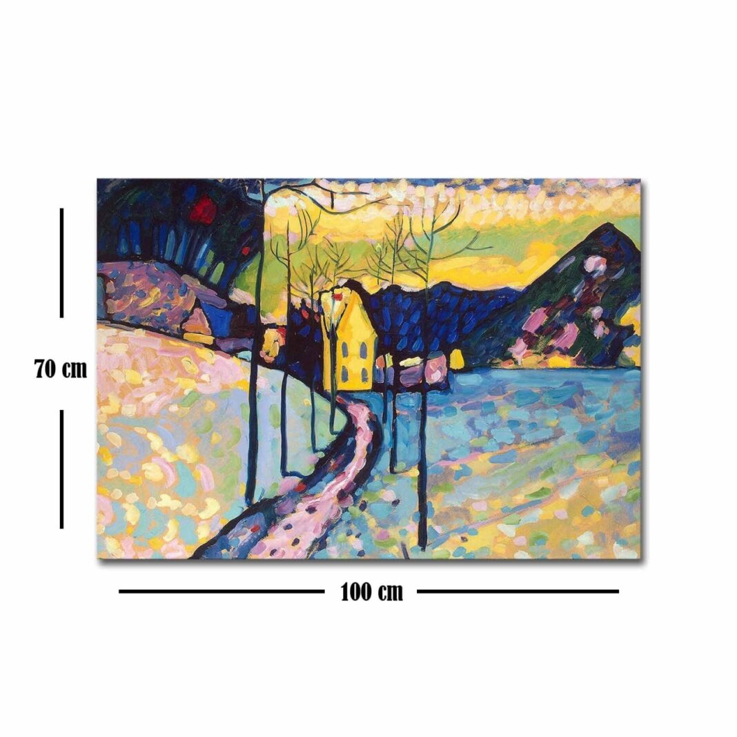 Tablou Rainbow Cascade Multicolor 70x100x3 cm Tablou Rainbow Cascade Multicolor 70x100x3 cm