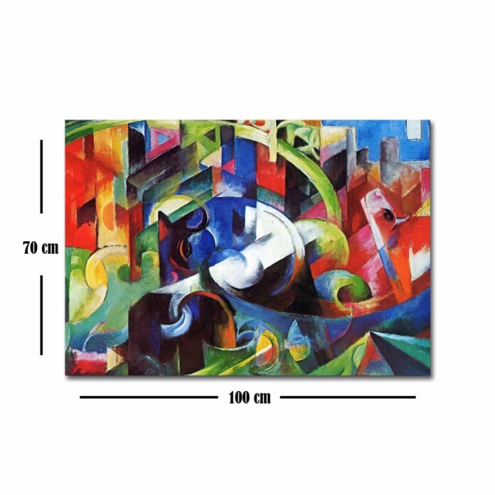 Tablou Rainbow Palette 2 Multicolor 70x100x3 cm Tablou Rainbow Palette 2 Multicolor 70x100x3 cm
