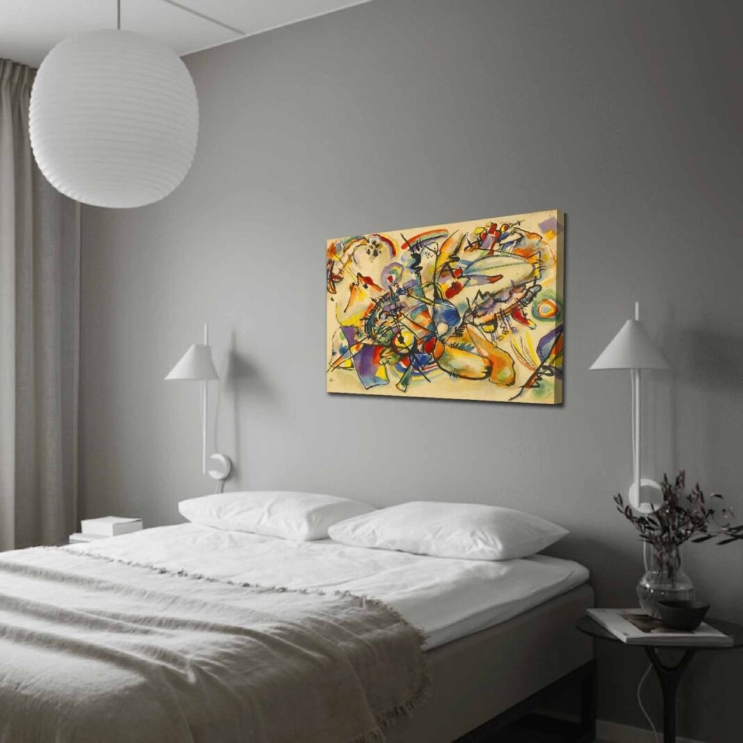 Tablou Viola Flow Multicolor 70x100x3 cm Tablou Viola Flow Multicolor 70x100x3 cm