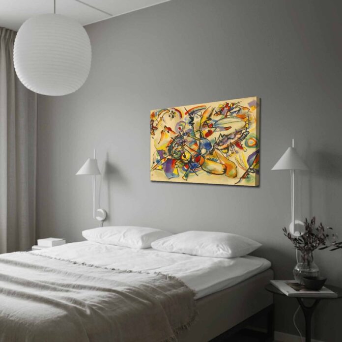 Tablou Viola Flow Multicolor 70x100x3 cm Tablou Viola Flow Multicolor 70x100x3 cm