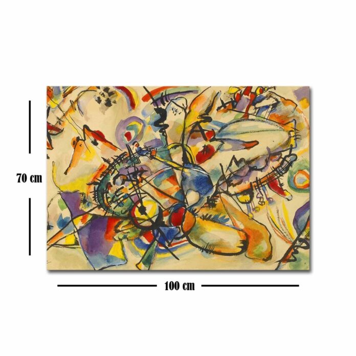 Tablou Viola Flow Multicolor 70x100x3 cm Tablou Viola Flow Multicolor 70x100x3 cm