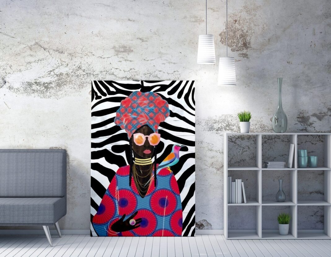 Tablou WY208 Multicolor 70x100x2 cm