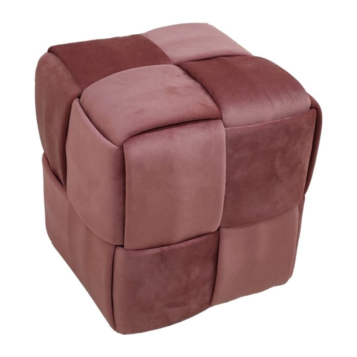Taburet Jisko, roz, 38x38x40 cm Taburet Jisko, roz, 38x38x40 cm