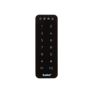 Tastatura de partitie cu cititor proximitate Satel Integra SO-MF5-B, Mifare, 13.56 MHz, cod PIN, card, buzzer, negru Tastatura de partitie cu cititor proximitate Satel Integra SO-MF5-B, Mifare, 13.56 MHz, cod PIN, card, buzzer, negru