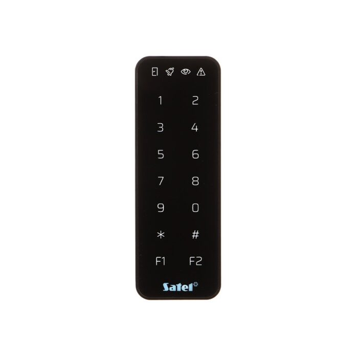 Tastatura de partitie cu cititor proximitate Satel Integra SO-MF5-B, Mifare, 13.56 MHz, cod PIN, card, buzzer, negru Tastatura de partitie cu cititor proximitate Satel Integra SO-MF5-B, Mifare, 13.56 MHz, cod PIN, card, buzzer, negru