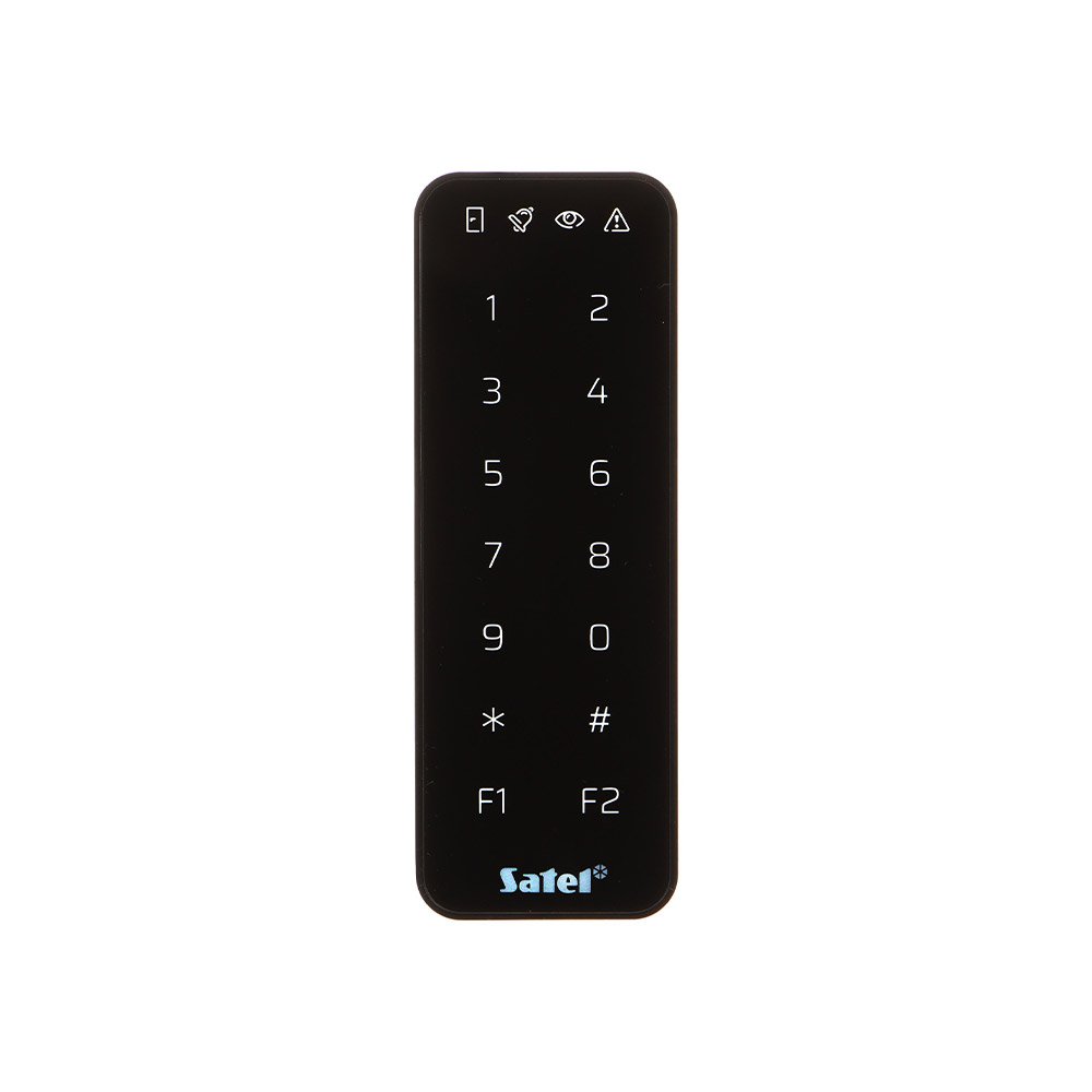 Tastatura de partitie cu cititor proximitate Satel Integra SO-MF5-B, Mifare, 13.56 MHz, cod PIN, card, buzzer, negru Tastatura de partitie cu cititor proximitate Satel Integra SO-MF5-B, Mifare, 13.56 MHz, cod PIN, card, buzzer, negru