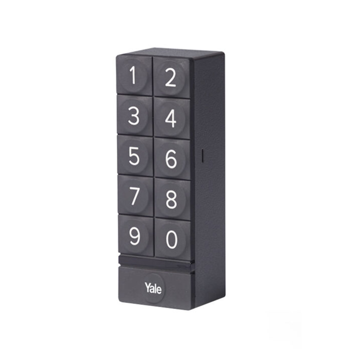 Tastatura inteligenta Yale Linus 05/301000/BL, cod PIN, 256 utilizatori, bluetooth 4.0, ancorare pe perete Tastatura inteligenta Yale Linus 05/301000/BL, cod PIN, 256 utilizatori, bluetooth 4.0, ancorare pe perete