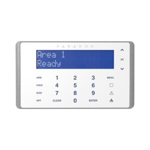 Tastatura LCD cu touch screen Paradox K656, taste capacitive, 3 alarme panica Tastatura LCD cu touch screen Paradox K656, taste capacitive, 3 alarme panica